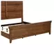 Carolina Park Amber Brown King Panel Bed