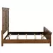 Carolina Park Amber Brown Queen Panel Bed