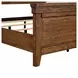Carolina Park Amber Brown Queen Panel Bed