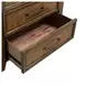 Carolina Park Amber Brown 5 Drawer Chest