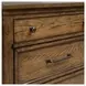 Carolina Park Amber Brown 5 Drawer Chest
