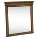 Carolina Park Amber Brown Rectangular Mirror