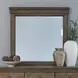 Carolina Park Amber Brown Rectangular Mirror