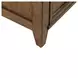 Carolina Park Amber Brown 3 Drawer Nightstand with USB Charging