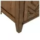 Carolina Park Amber Brown 2 Door Bedside Chest with USB Charging