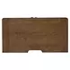 Carolina Park Amber Brown 2 Door Bedside Chest with USB Charging