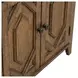 Carolina Park Amber Brown 2 Door Bedside Chest with USB Charging