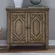Carolina Park Amber Brown 2 Door Bedside Chest with USB Charging