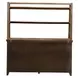 Carolina Park Amber Brown 4 Door Server with Hutch