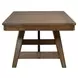 Carolina Park Amber Brown 102" Extendable Rectangular Dining Table