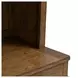 Carolina Park Amber Brown 66" Credenza with Hutch and LED