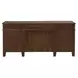 Carolina Park Amber Brown 66" Executive Credenza