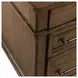 Carolina Park Amber Brown 66" Executive Desk