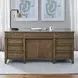 Carolina Park Amber Brown 66" Executive Desk