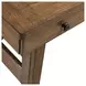 Carolina Park Amber Brown 66" Writing Desk