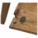 Carolina Park Amber Brown 66" Writing Desk