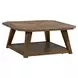 Carolina Park Amber Brown Octagonal Cocktail Table