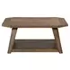 Carolina Park Amber Brown Octagonal Cocktail Table