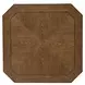 Carolina Park Amber Brown Octagonal Cocktail Table