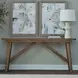 Carolina Park Amber Brown Rectangular Sofa Table