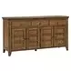 Carolina Park Amber Brown 4 Door Server