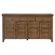 Carolina Park Amber Brown 4 Door Server