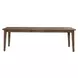 Carolina Park Amber Brown 98" Extendable Rectangular Dining Table