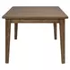 Carolina Park Amber Brown 98" Extendable Rectangular Dining Table