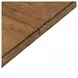 Carolina Park Amber Brown 98" Extendable Rectangular Dining Table