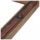 Carolina Park Amber Brown 98" Extendable Rectangular Dining Table