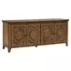 Carolina Park Amber Brown 78" TV Stand