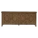 Carolina Park Amber Brown 78" TV Stand