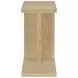 Clower Light Oak Rectangular Side Table