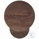 Yency Dark Brown 2 Piece Round Nesting Table