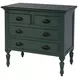 Easterbrook Green 32" 4 Drawer Accent Chest