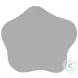 Perth Off White 20" Cloud Shape Top Side Table