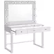 Umbridge Chrome And White Vanity