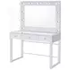 Umbridge Chrome And White Vanity