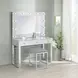 Umbridge Chrome And White Vanity