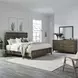 Lake House Harvest Brown 6 Drawer Dresser and Rectangular Mirror