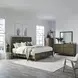 Lake House Harvest Brown 6 Drawer Dresser and Rectangular Mirror