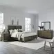Lake House Harvest Brown 6 Drawer Dresser and Rectangular Mirror
