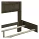 Lake House Harvest Brown Queen Panel Bed