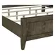Lake House Harvest Brown Queen Panel Bed
