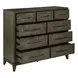 Lake House Harvest Brown Panel Bedroom Set