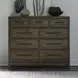 Lake House Harvest Brown 9 Drawer Chesser