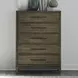 Lake House Harvest Brown 5 Drawer Chest