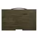 Lake House Harvest Brown 2 Drawer Nightstand with USB Charging