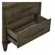 Lake House Harvest Brown 2 Drawer Nightstand with USB Charging
