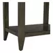 Lake House Harvest Brown 1 Drawer Open Nightstand with USB Charging